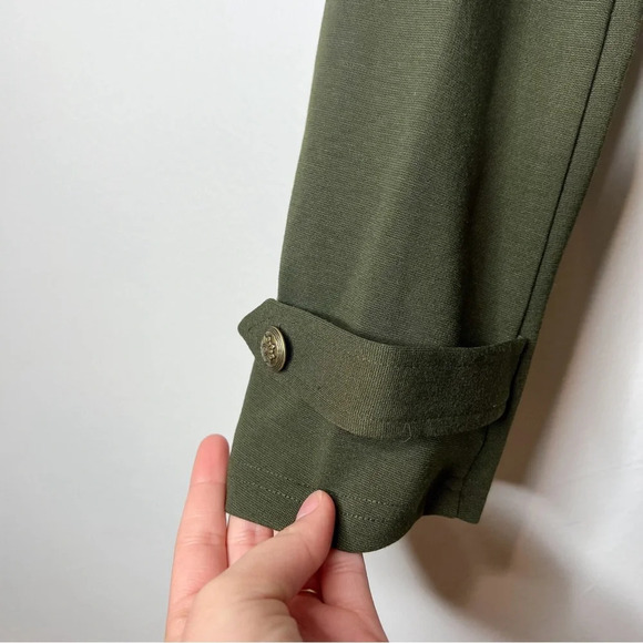 Modcloth Climb The Ranks Green Jacket - Picture 5 of 10